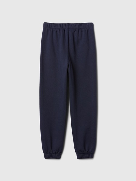 GAP Pantaloni de trening fleece logo army pentru copii GAP