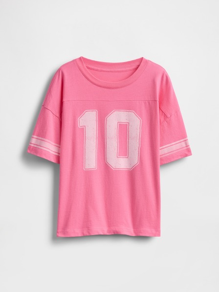 GAP Tricou oversize Varsity pentru copii GAP