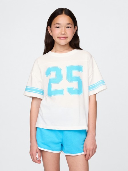 GAP Tricou oversize Varsity pentru copii GAP