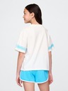 GAP Tricou oversize Varsity pentru copii GAP