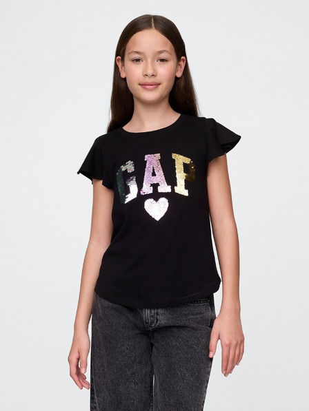GAP Tricou cu paiete pentru copii GAP