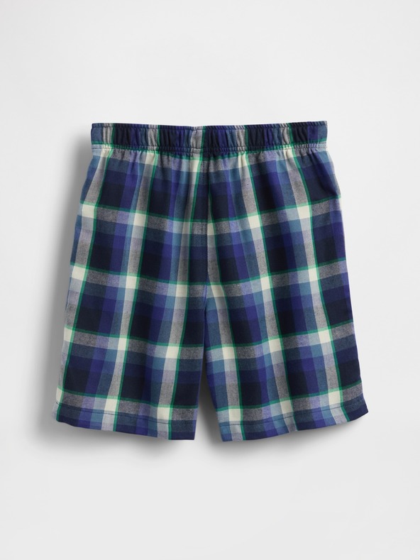GAP Pantaloni scurți de pijama din flanel pentru copii GAP