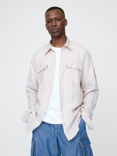 GAP Cămașă din in Classic Shirt GAP