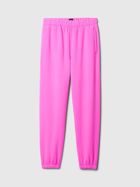 GAP Pantaloni de trening Boyfriend cu talie înaltă GAP