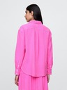 GAP Cămașă din muselină oversize GAP