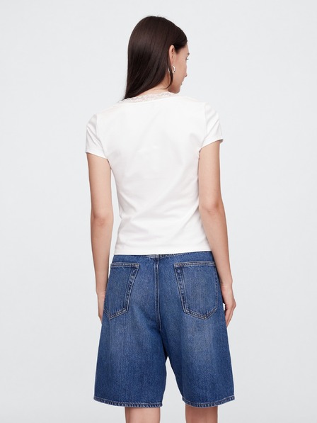 GAP Tricou cu dantelă GAP