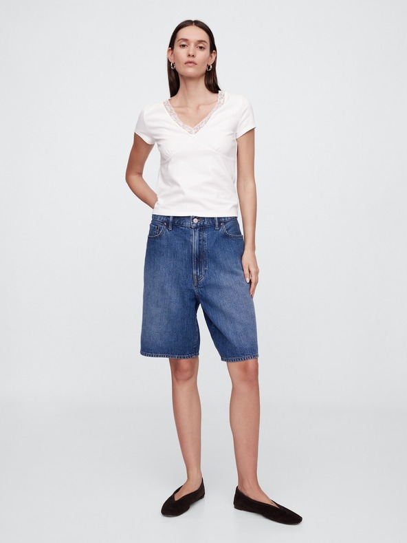 GAP Tricou cu dantelă GAP