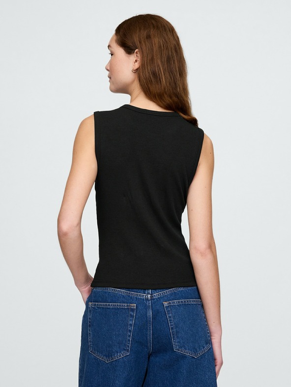 GAP Vestă cardigan cu nervuri GAP