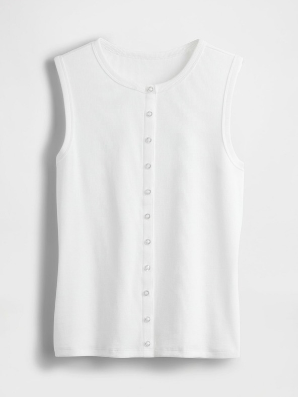 GAP Vestă cardigan cu nervuri GAP