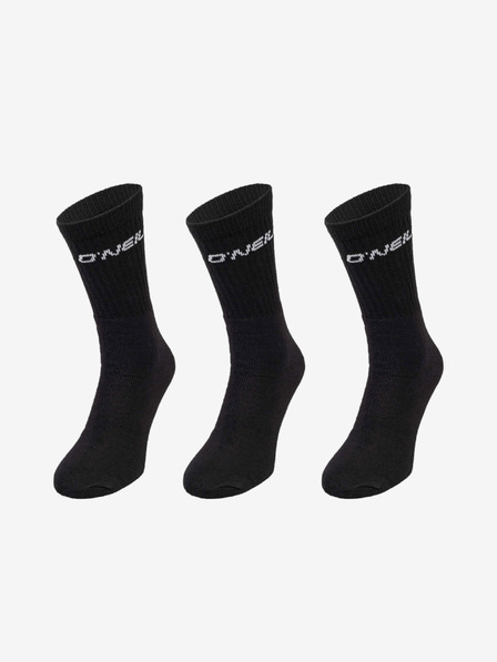 O'Neill Set de 3 perechi de șosete în culoare neagră O'Neill Sportsocks 3P