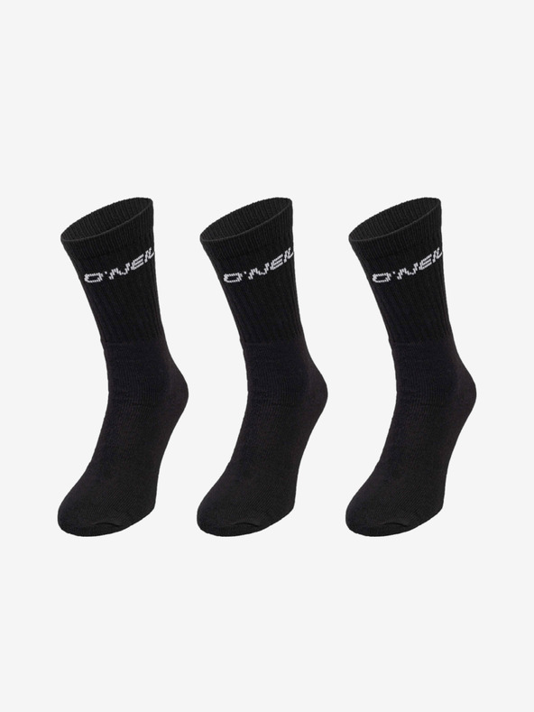 O'Neill Set de 3 perechi de șosete în culoare neagră O'Neill Sportsocks 3P