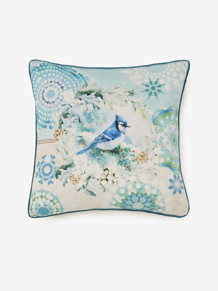HIP 48 x 48 cm - Pernă HIP Camunda albastru deschis reversibilă