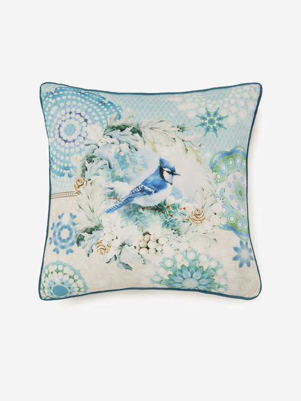 HIP 48 x 48 cm - Pernă HIP Camunda albastru deschis reversibilă