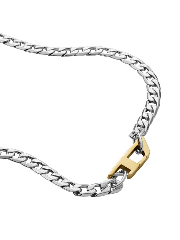 Diesel Lanț din oțel pentru bărbați Diesel DX1343040