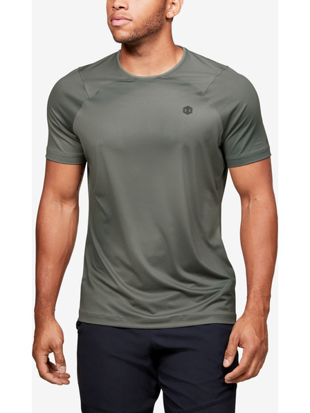 Under Armour Tricou compresiv pentru bărbați Under Armour HG Rush Fitted SS Printed
